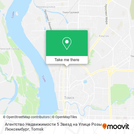 Агентство Недвижимости 5 Звезд на Улице Розы Люксембург map