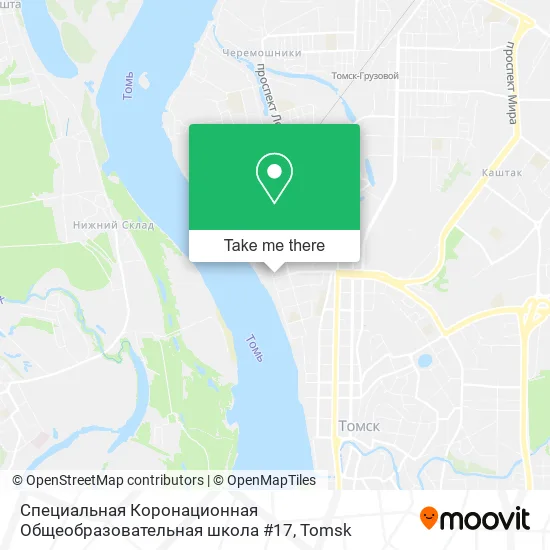 Специальная Коронационная Общеобразовательная школа #17 map
