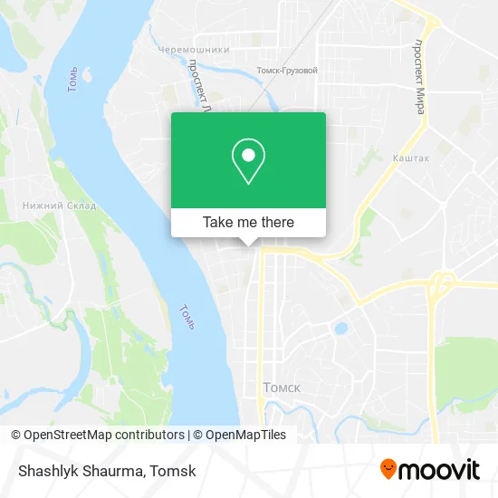 Shashlyk Shaurma map