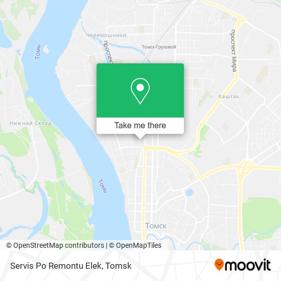 Servis Po Remontu Elek map