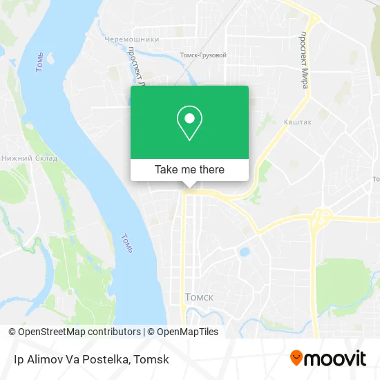 Ip Alimov Va Postelka map