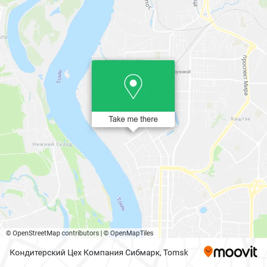 Кондитерский Цех Компания Сибмарк map