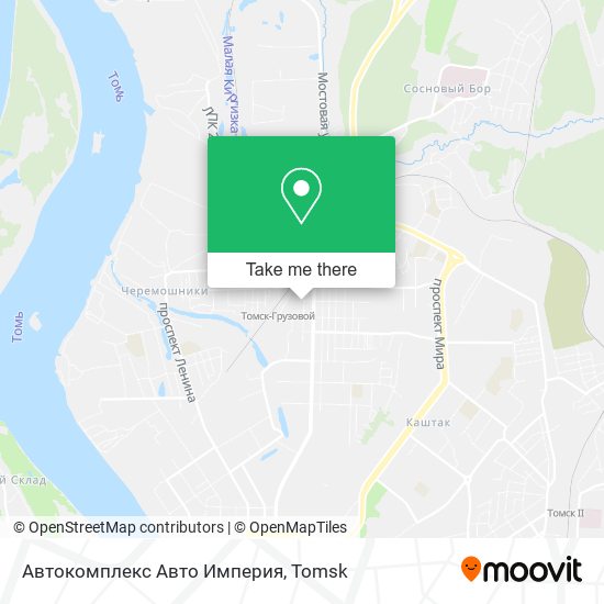 Автокомплекс Авто Империя map