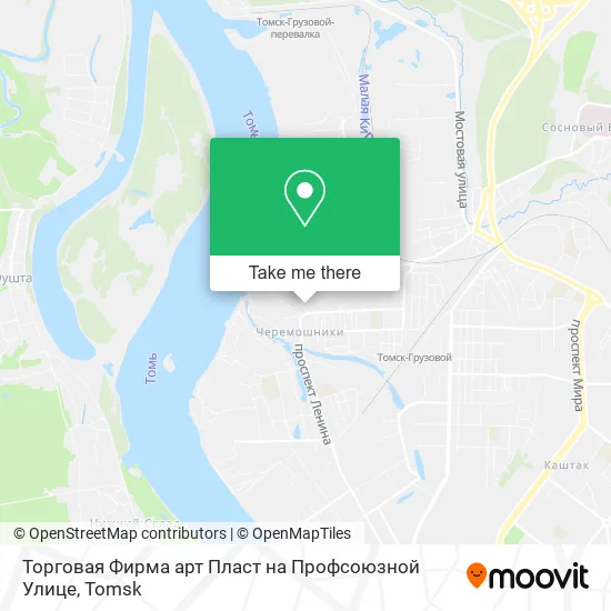 Торговая Фирма арт Пласт на Профсоюзной Улице map