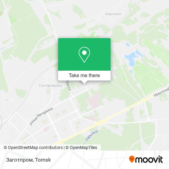 Заготпром map