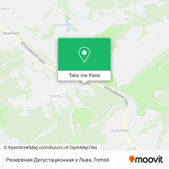 Резервная Дегустационная у Льва map