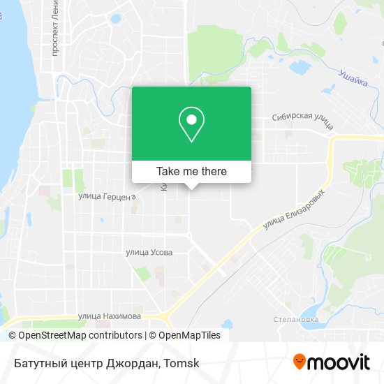 Батутный центр Джордан map