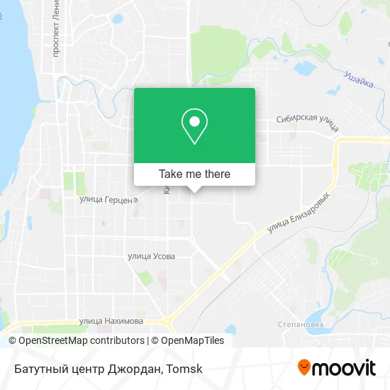 Батутный центр Джордан map