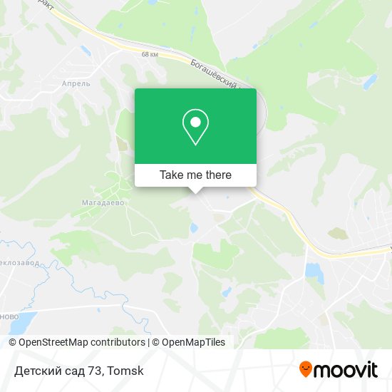 Детский сад 73 map