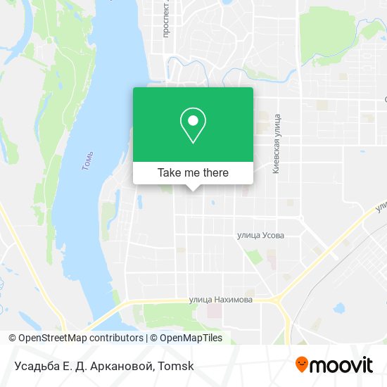 Усадьба Е. Д. Аркановой map