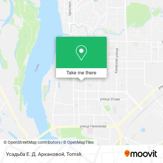 Усадьба Е. Д. Аркановой map