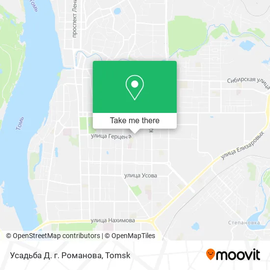 Усадьба Д. г. Романова map