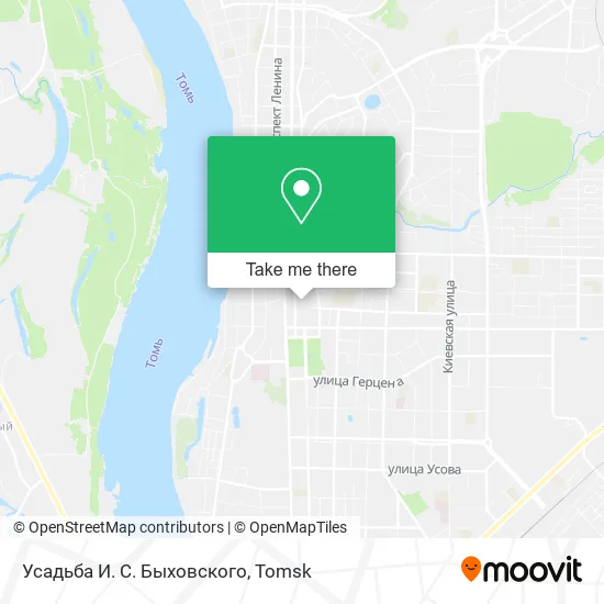 Усадьба И. С. Быховского map