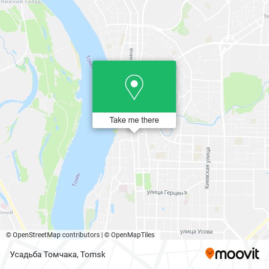 Усадьба Томчакa map