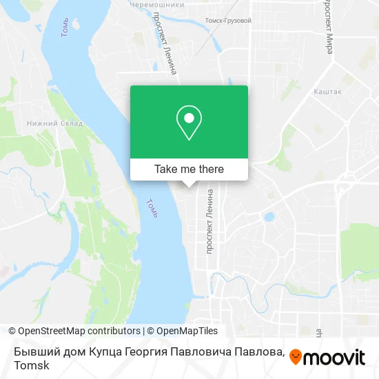 Бывший дом Купца Георгия Павловича Павлова map