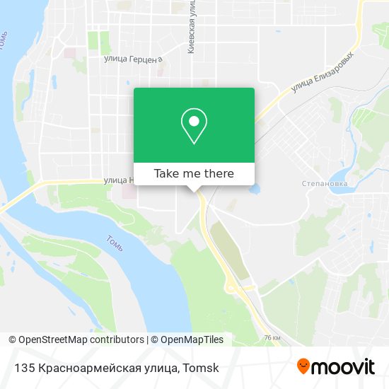 135 Красноармейская улица map