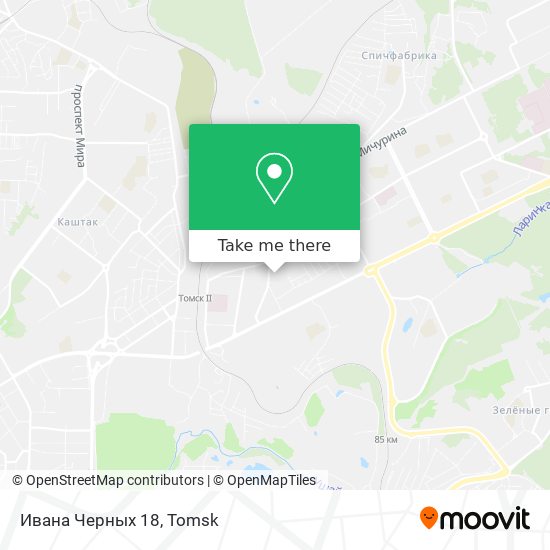 Ивана Черных 18 map