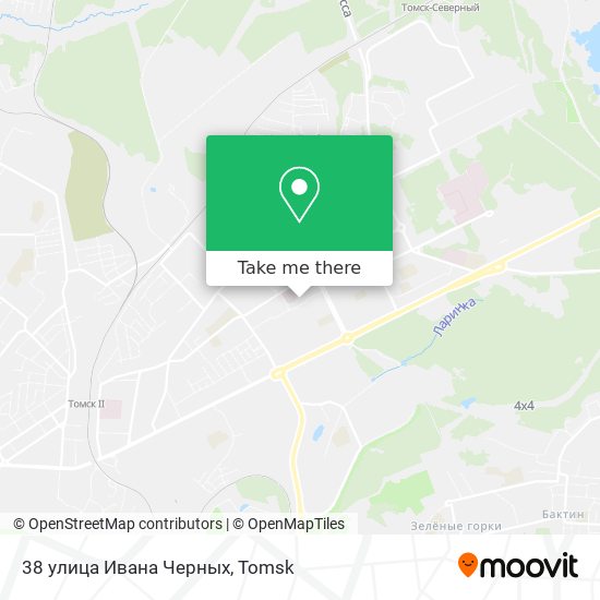 38 улица Ивана Черных map