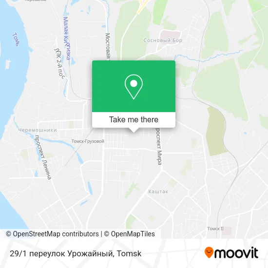 29/1 переулок Урожайный map