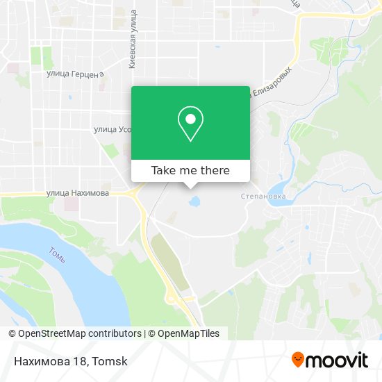 Нахимова 18 map