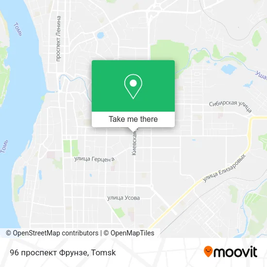 96 проспект Фрунзе map