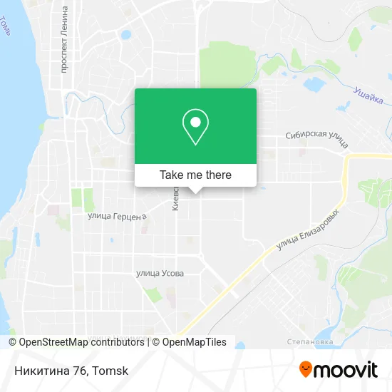 Никитина 76 map