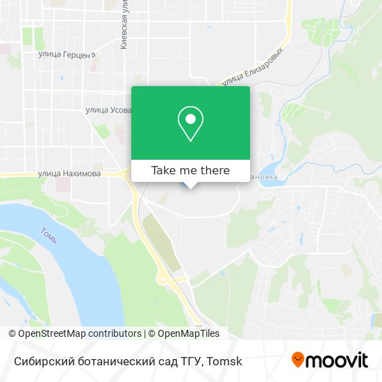 Сибирский ботанический сад ТГУ map