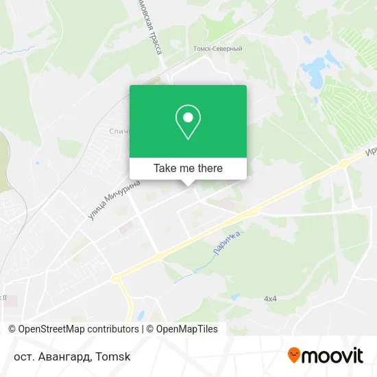 ост. Авангард map