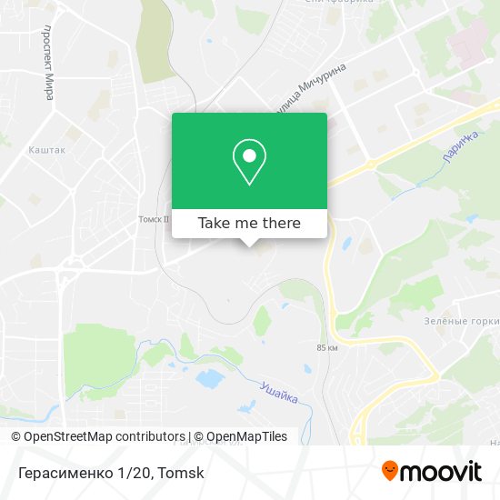 Герасименко 1/20 map