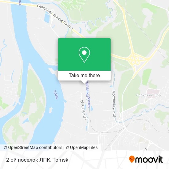 2-ой поселок ЛПК map