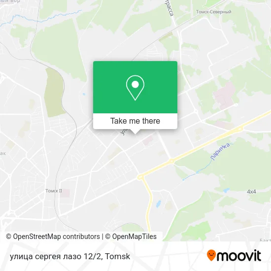 улица сергея лазо 12/2 map