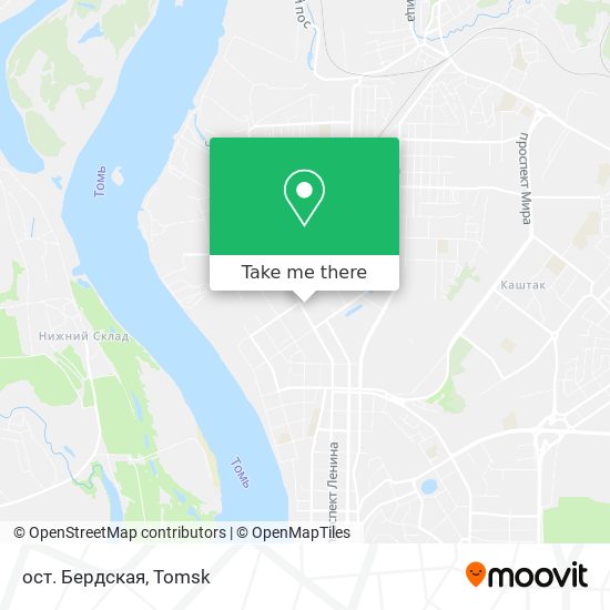 ост. Бердская map