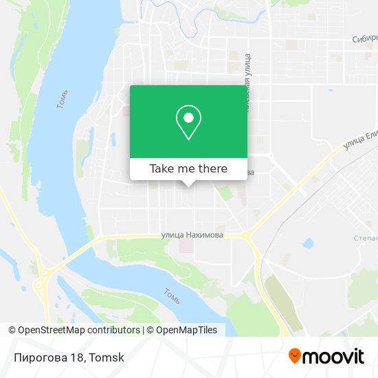 Пирогова 18 map