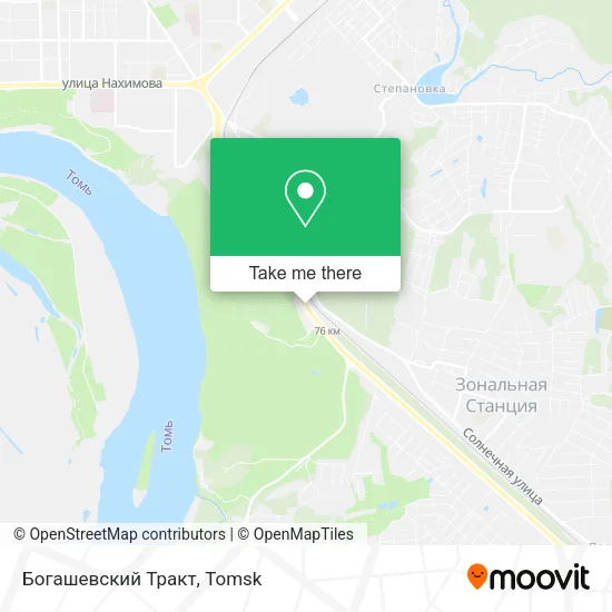 Богашевский Тракт map