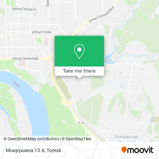 Мокрушина 13 А map