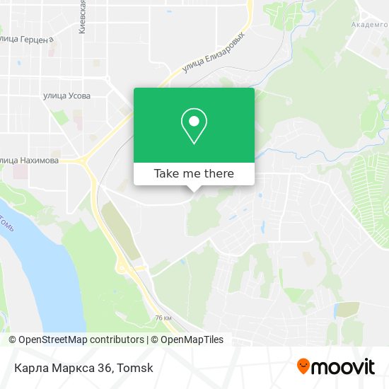 Карла Маркса 36 map