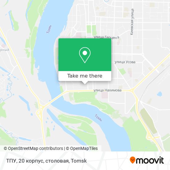 ТПУ, 20 корпус, столовая map