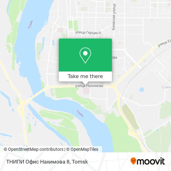 ТНИПИ Офис Нахимова 8 map