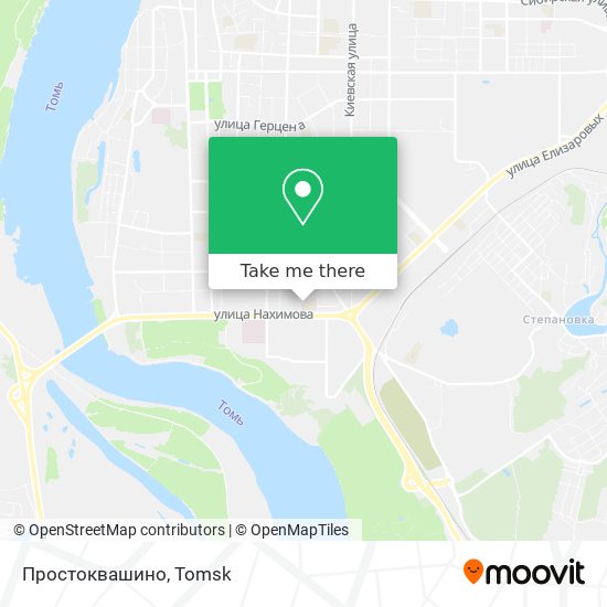 Простоквашино map