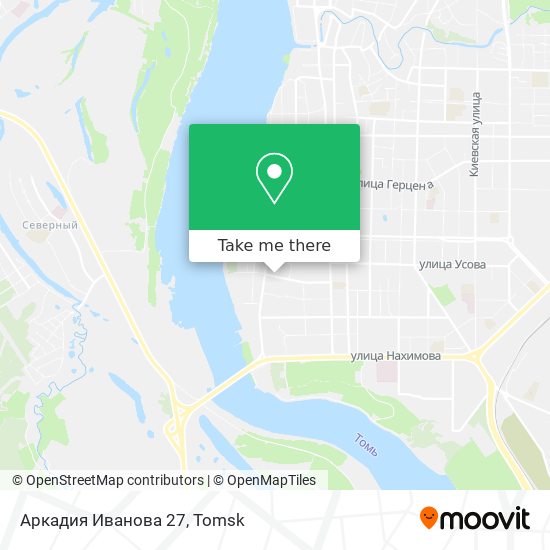 Аркадия Иванова 27 map