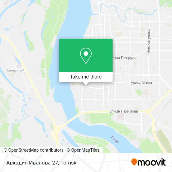 Аркадия Иванова 27 map