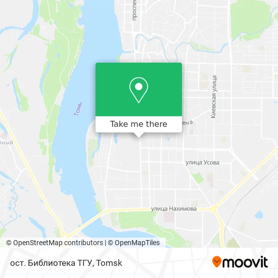 ост. Библиотека ТГУ map
