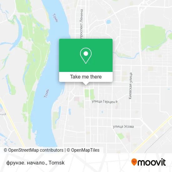 фрунзе. начало. map