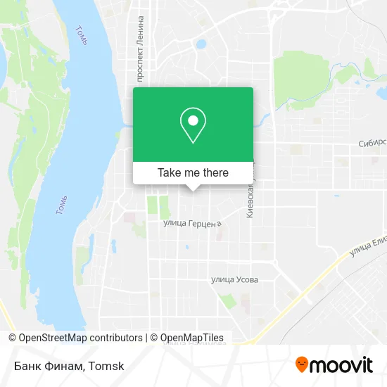 Банк Финам map