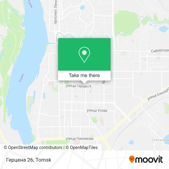 Герцена 26 map