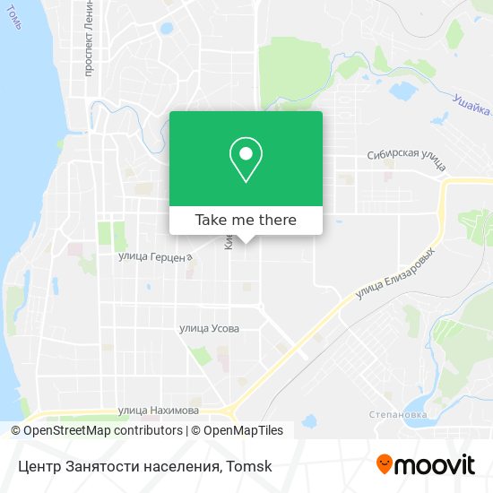 Центр Занятости населения map