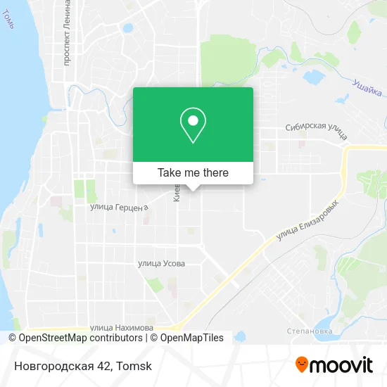 Новгородская 42 map
