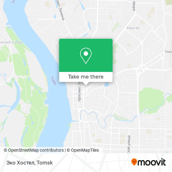 Эко Хостел map