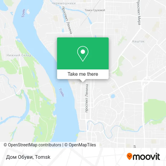 Дом Обуви map