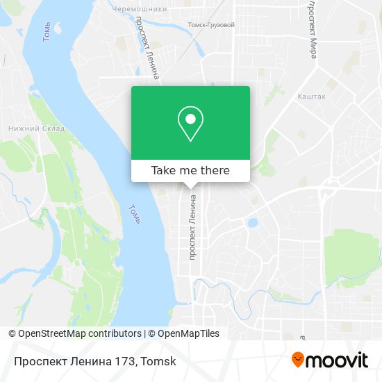 Проспект Ленина 173 map